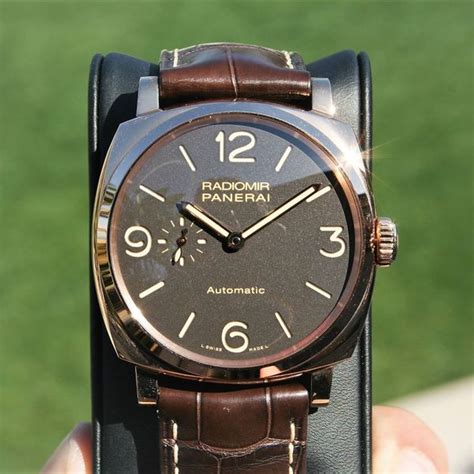 PAM 573 Panerai Radiomir 1940 3 Days Automatic Oro Rosso.